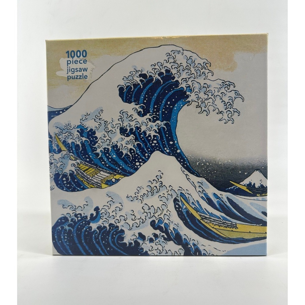 Flame Tree Hokusai The Great Wave 1000 Piece Jigsaw Puzzle Fine Art FTJP24